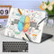 AUSMIX Kompatibel mit MacBook Air 13.6 Zoll 2025 2024 2023 2022 Freisetzung M4 M3 M2 A3240 A3113 A2681,MacBook Air 2022 Hülle Kunststoff Hartschalenhülle &Tastaturabdeckung,Cartoon-Gehirn
