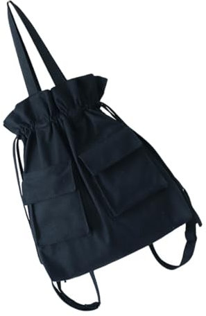 COLLBATH Canvas-beutel Mit Kordelzug Praktischer Fronttaschendesign Wiederverwendbarer Und Recycelbarer Aufbewahrungstasche Für Geschenke Süßigkeiten Und Andere Gegenstände