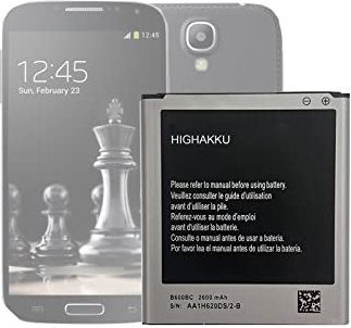 HIGHAKKU Ersatzakku B600BC kompatibel mit Galaxy S4 Smartphone Model S4 I337, I545, L720, M919, I9506, I9500, I9505, R970 & S4 Active i9295 EB-B600BE (Not for S4 Mini)