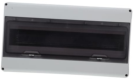 Veemoon Verteilerschutzkasten Abs Gehäuse Sicherungskasten Mit Standard-schiene Für Leistungsschalter Stromzählerkasten Außeninstallation