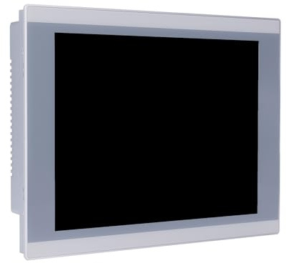 12.1 TFT LED IP65 Industrial Panel PC, 10-Point Projected Capacitive Touch Screen, Intel 4th Core I3, Windows 11 / Linux Ubuntu, PW24, VGA, HDMI, LAN, 2 x COM, 0 RAM, 0 Storage, Barebone No System
