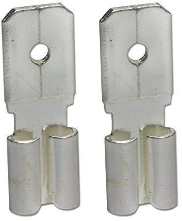 EBC Pair of F1 to F2 Faston Terminal Adapters for Lead Acid Battery Step UP ADAPTORS