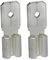 EBC Pair of F1 to F2 Faston Terminal Adapters for Lead Acid Battery Step UP ADAPTORS