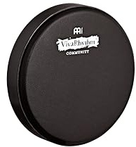 Meinl Percussion VivaRhythm Djembe Head - Nappa Head for 10 Inches Djembes - Diameter 25,4 cm - Pre-Tuned - Goat Skin, Black (VR-POH10-NH)