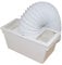 Yourspares Fits Hotpoint Universal Tumble Dryer Condenser Vent Kit Box With Hose