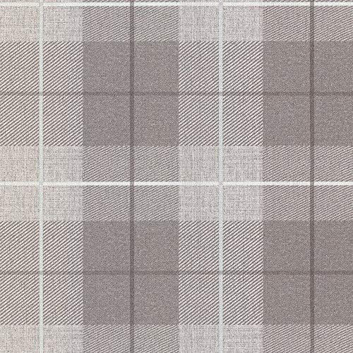 Arthouse Country Tartan Taupe Wallpaper 294903 - Paste The Wall Vinyl Check
