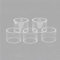 Denghui-ec 5PCS Ersatzglas Tube for UWELL Whirl 22 2ml / 3.5ml (Farbe : Straight Glass 2ml, Größe : 5PC)