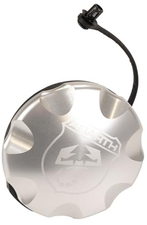 Fiat Original Tankdeckel Aluminium Scorpion 500/595/695 5743870 Silber