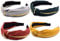 Damen-Stirnbänder im Vintage-Stil, bedrucktes Haarband für Damen, elastischer Haarschal, dehnbares Feuchtigkeits-Haarband, gedreht, niedliches Haar-Accessoire (archGoldSide)