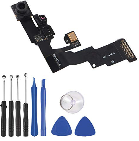 ALMOCN - Cavo flessibile per fotocamera anteriore OEM con sensore di prossimità e cavo flessibile per microfono per iPhone 6 (per iPhone 6)