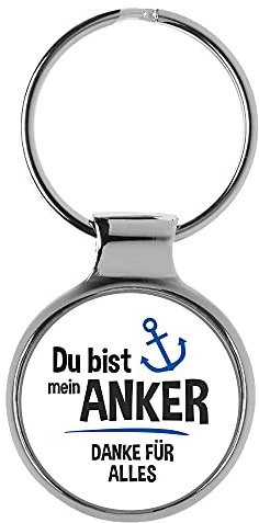 KIESENBERG Schlüsselanhänger Du bist mein Anker Geschenk A-90404