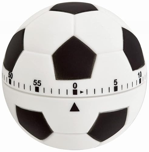 Judge TC412 Fußball-Küchenuhr zum Aufziehen, 60 Minuten