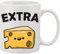 Extra Cheese - Tasse en céramique avec inscription « Stella »