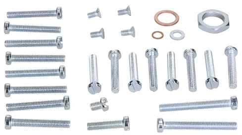 Normteile Set Motorgehäuse und Deckel Befestigungsset für Simson S51, S53, S70, S83, SR50, SR80, KR51/2, M531, M541, M741