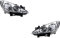 Johns Fari alogeni anteriori per Peugeot 307 07/05- H7 H1 Set sinistra destra