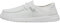Hey Dude Damen Wendy Slub Canvas Moc Toe Shoes, White, 39 EU