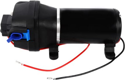 Pumpe Hochdruckpumpe 12V Druckwasserpumpe Membranpumpe Caravan Pumpen Stallgartenwasserpumpe Druckpumpe Selbstansaugende Wasserpumpe Trinkwasserpumpe 17L/min 40PSI 4.5GPM