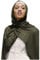 Txameru Hijab für Frauen Hijab Schal Muslim Rayon Crinkle Hijab mit Fransenrand, Oliv/Blatt für mich (Leaf It to Me), Large