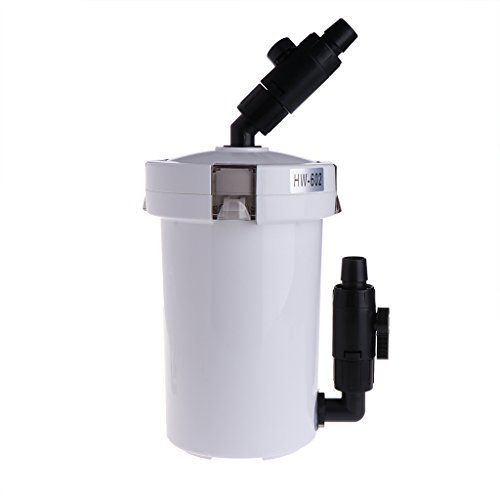 On Aquarium Canister Filtro Esterno Ultra-Silenzioso Secchio Filtro Biologico Universale Secchio di Filtrazione Biologica Serbatoio Decorazioni Grotta