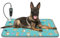 GOLOPET Dog Heating Pad 34x21in Waterproof Pet Heating Pad for Dogs Smart Thermostat Switch, Whelping Supplies Heated Dog Bed,Adding Wire Rope Wires Puppy Heating Pad Mat-Whelping Box for Dogs-Blue