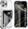 ACANDYA for iPhone 16 Pro Max Case Wallet Clear Credit Card Holder Slot Flip Cover Shockproof Protective Case Hard Shell Transparent Armor Anti-Scratch Anti-Yellow Case for iPhone 16 Pro Max 6.9 inch