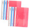 AUTSUPPL 6 Stück Blatt Ordner für Schulakten Dokumentordner-Organizer Desktop-Organizer Schulversorgung office organizer büro organizer bettwäsche Dokumentenordner Notizbuch Binder Plastik