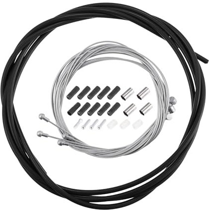 SHUOHONG Cavo Freno Bici, Cavo Leva Cambio Bicicletta, Filo Freno Bicicletta per Anteriore e Posteriore Cavo Freno Bicicletta, Set Cavo Freno Cambio Bicicletta per Mountain Bike, Bici Da