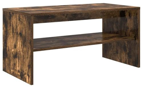 vidaXL TV-Schrank Räuchereiche 80x40x40 cm Holzwerkstoff, TV-Möbel, Fernsehtisch, Medienschrank, Fernsehschrank, TV-Konsole, TV-Bank, TV-Regal
