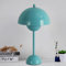 Alpinaluz Vintage-Tischlampe aus türkisblauem Stahl – modernes und elegantes Design, indirektes Licht, Parabolschirm und E27-Lampenfassung für Wohnzimmer, Schlafzimmer, Schreibtisch und Nachttisch