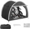Abri Velo Exterieur, Housse Velo Extérieur Protection pour 2-4 Vélos, Cabanon Jardin, Abris de Jardin, Abri Moto, Cabane Imperméable et Anti-UV, Tente Rangement Carport, 210 x 150 x 165 cm