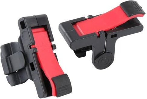 Angoily Handy Game Controller Mit Schnellschuss-tasten Unterstützung Für Fps Spiele Einstellbare Clip-dichtigkeit Kupfer-induktion Schwarz-rot