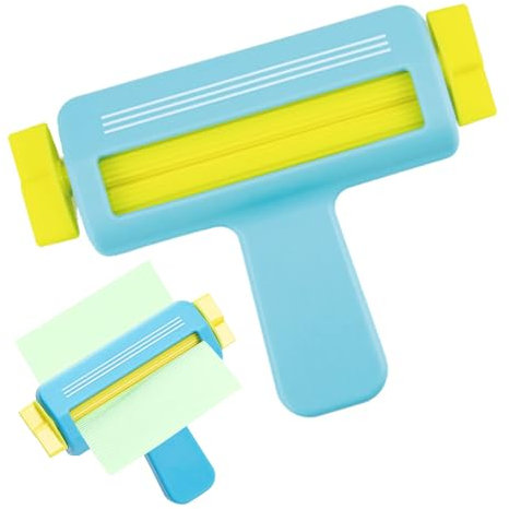 Outil de Quilling pour Papier Onduleuse en Papier Et Carton Pince A Sertir Papier Outil de Fabrication de Papier Ondulé Machine de Gaufrage Manuelle Papier pour Loisirs Créatifs, Scrapbooking(Bleu)