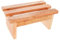 Vaguelly poggiapiedi sgabello sauna botte pouf piedi Accessori per secchielli per pediluvio circolazione Bagni gamba calzante bacinella per pediluvio sgabelli non slip poggiagambe Di legno