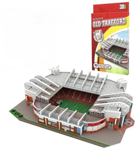 3d Old Trafford Football Stadium Model Collectible Jigsaw Puzzle