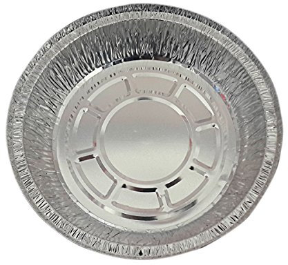 ZUMUii Butterme Einweg 9 Aluminium Zinn Platten Folien Torten Wannen für Pizza Torten Törtchen Quiche (Packung mit 20 Stück)