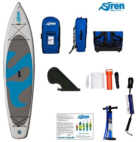 Siren Mola 12'0 SUP, Standup Paddel Board aufblasbar inkl. SUPwave.de Coil-Leash, Stand up Paddle Board iSUP