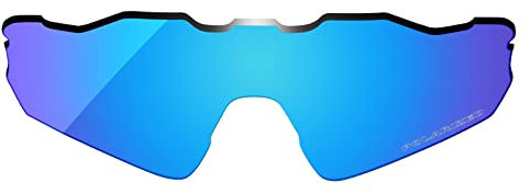 OOWLIT Ersatzgläser kompatibel mit Oakley Radar EV Path Sonnenbrille, (Ice Polycarbonate Combine8™ Polarized), Einheitsgröße