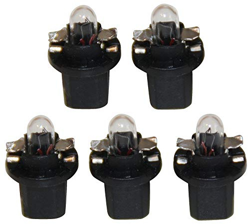 LED-Mafia® 5X Halogen Tachobeleuchtung Cockpit Glühbirne Tacho warmweiß Birne a