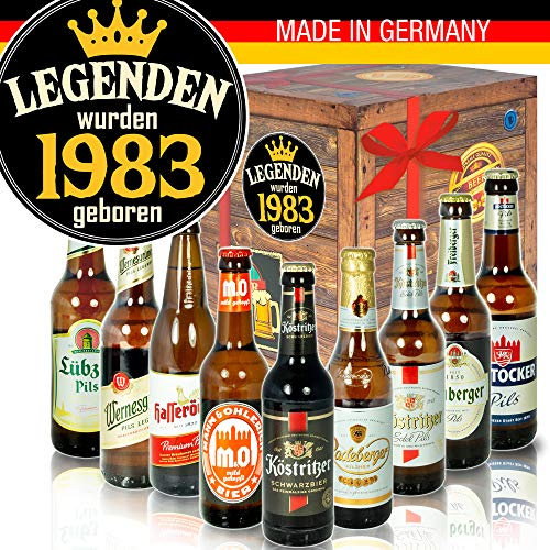 Legenden 1983 - DDR Bier Geschenk - Geschenkbox Herren