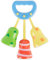 Bieco Baby Rassel Glöckchen | Rassel Greifling Baby | Babyrassel Junge und Mädchen | Bunte Glöckchen Rassel Baby | Musikinstrumente Kinder | Baby Greifling zum Rasseln in Glocken Form | Griffrassel
