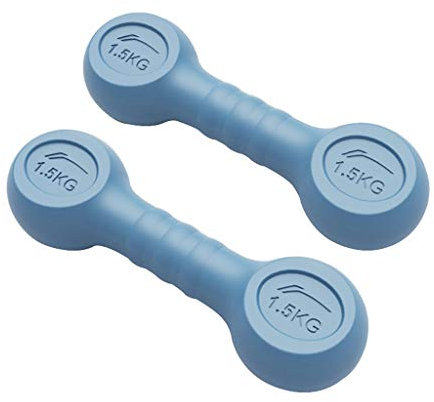 ZXQZ Dumbbell Fitness Manubri da 1,5 kg, Pesi da Allenamento Family Core Balance, Manubri Fissi Cross Training Manubrio Piccolo