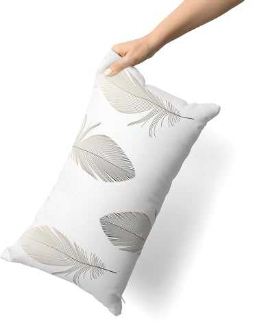 etérea Renforcé Bettwäsche 40x60 cm Kissenbezug Federn Weiß Bettbezug Set | 100% Baumwolle Renforcé · sanft-glatt & superweich · ganzjahres-geeignet · 60°C waschbar · MADE IN GREEN by OEKO-TEX