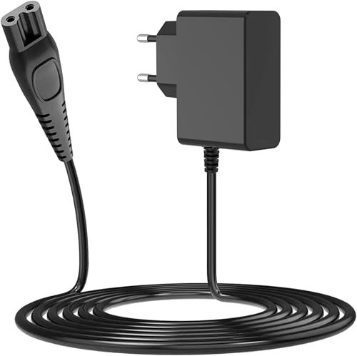 15V Rasierer Ladegerät Passend für Philips Rasierer LadeKabel Norelco HQ8505 3000 5000 7000 Series Bartschneider Kabel - Überprüfen Sie vor dem Kauf den Ladeanschluss und das Rasierermodell