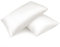 Fittia 2er-Set Satin Kissenbezug Premium Kopfkissenbezug Kissenhülle Haar- und Hautpflege Seidig mit Reißverschluss, Elfenbein, 50x70cm