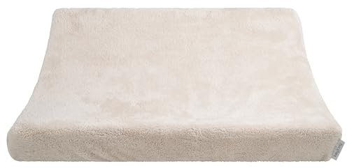 Baby's Only - Wickelauflagenbezug Cozy - für alle Standard-Wickelauflagen - Aus Teddy-Stoff - Bezug für Wickelauflage - für Jungen und Mädchen - 45x70 cm - Warm Linen