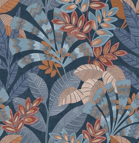 CROWN ASHA Leaves SIDEWALL Navy