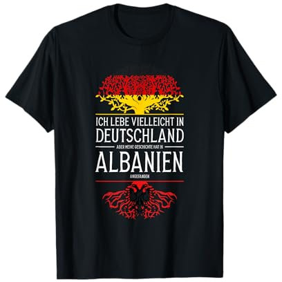 Deutschland Albanien Deutsch Albanisch T-Shirt