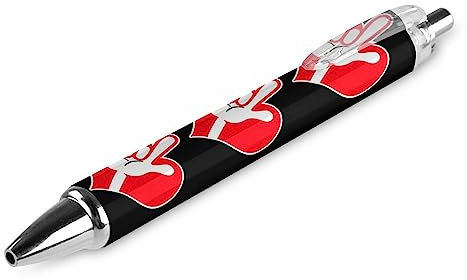 American Sign Language I Love You Ballpoint Pens Retractable Comfortable Writing Pens Gift for Office Supplies