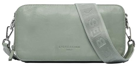 Liebeskind Berlin Damen-Umhängetasche,Clarice M“ Crossbody Bag, Leder, verstellbare Schulterriemen, Reißverschluss-Fächer, Knopfverschluss