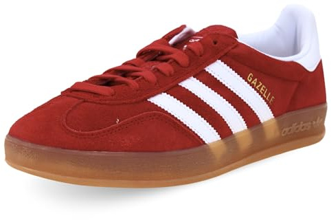 Adidas Gazelle Indoor JI2063 Rosso Bianco Rosso Bianco/41 1/3